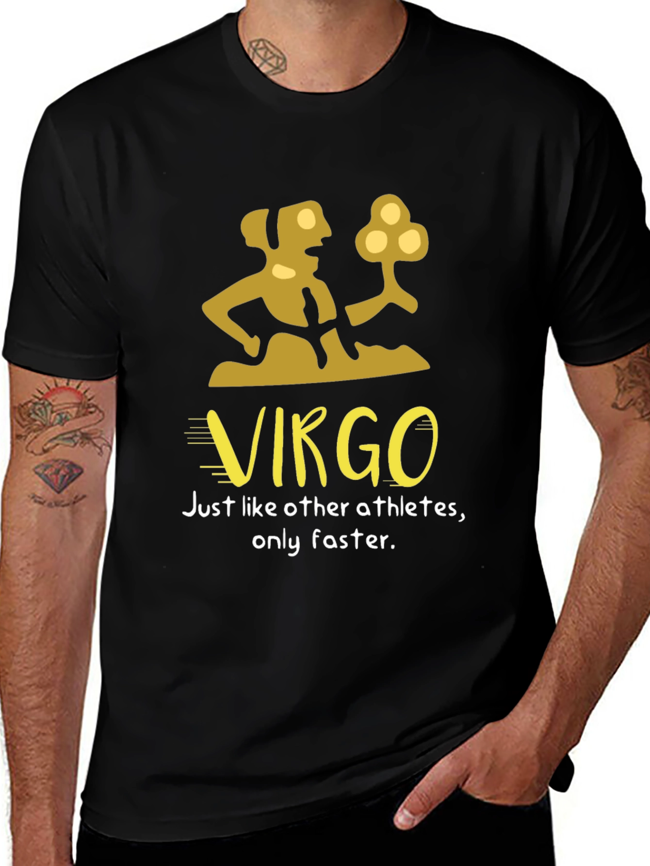 Virgo Athlete Graphic T-Shirt
