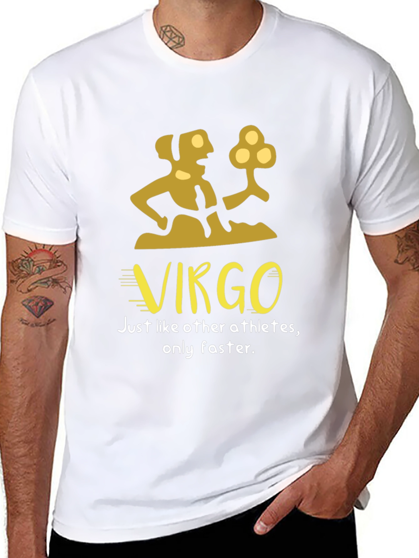 Virgo Athlete Graphic T-Shirt