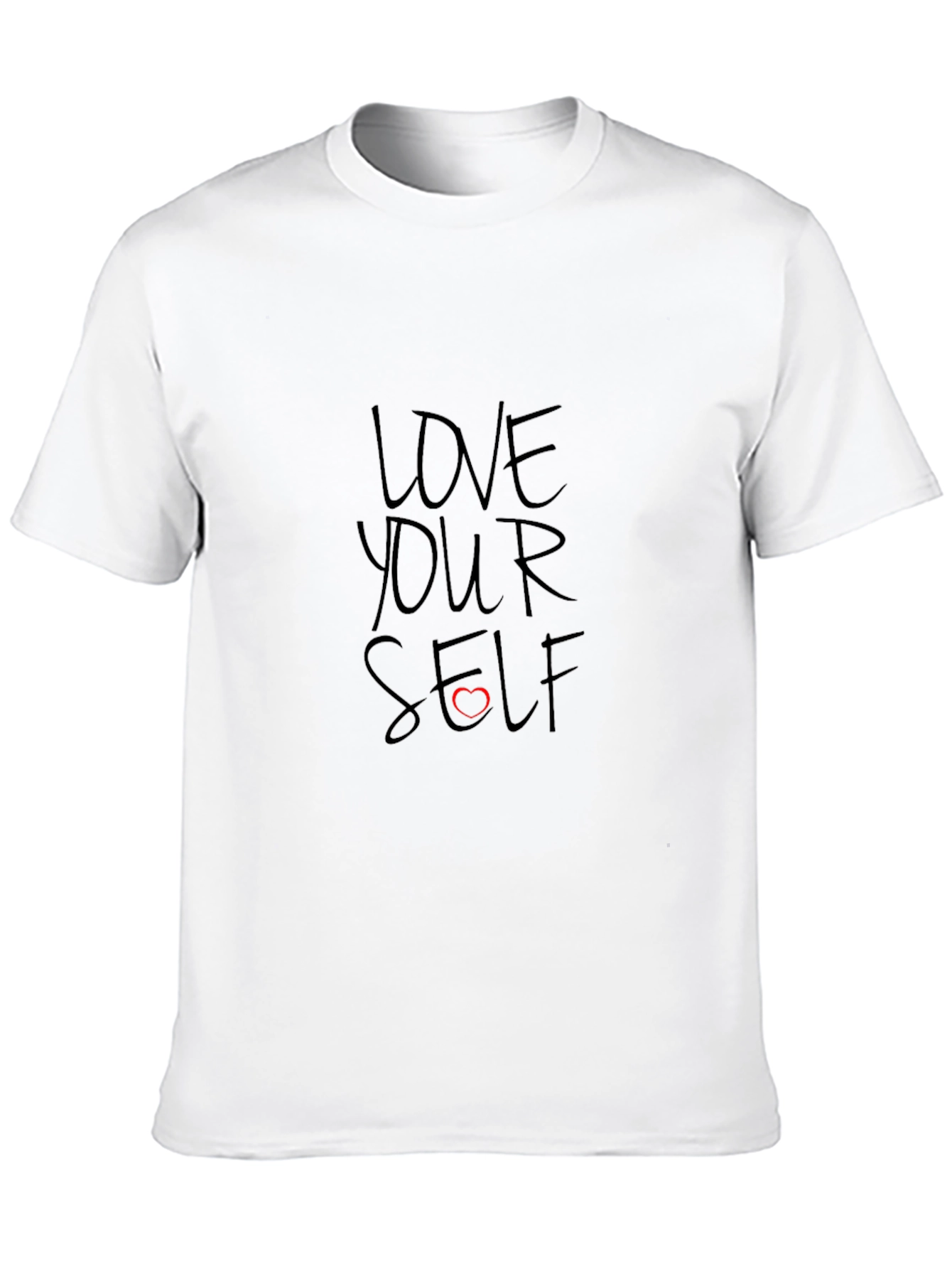 Love Yourself Black Graphic Tee