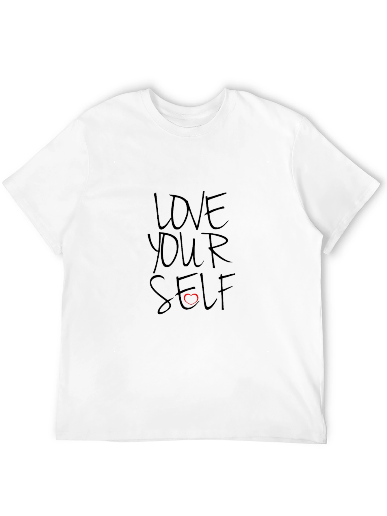 Love Yourself Black Graphic Tee