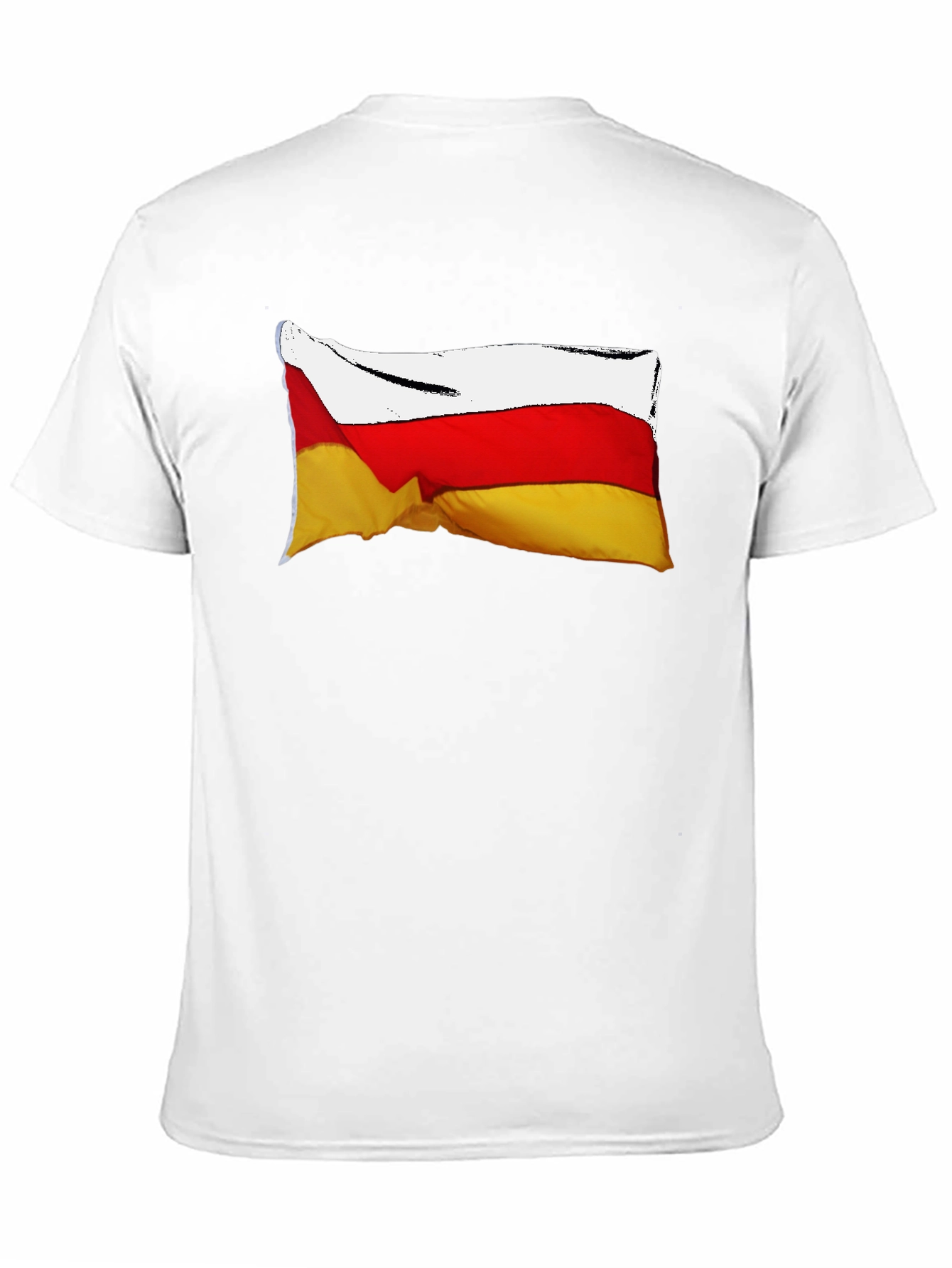 South Ossetia Flag T-Shirt - Black