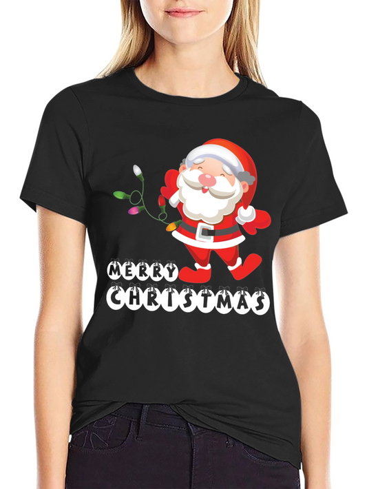 Merry Christmas Santa Graphic Tee
