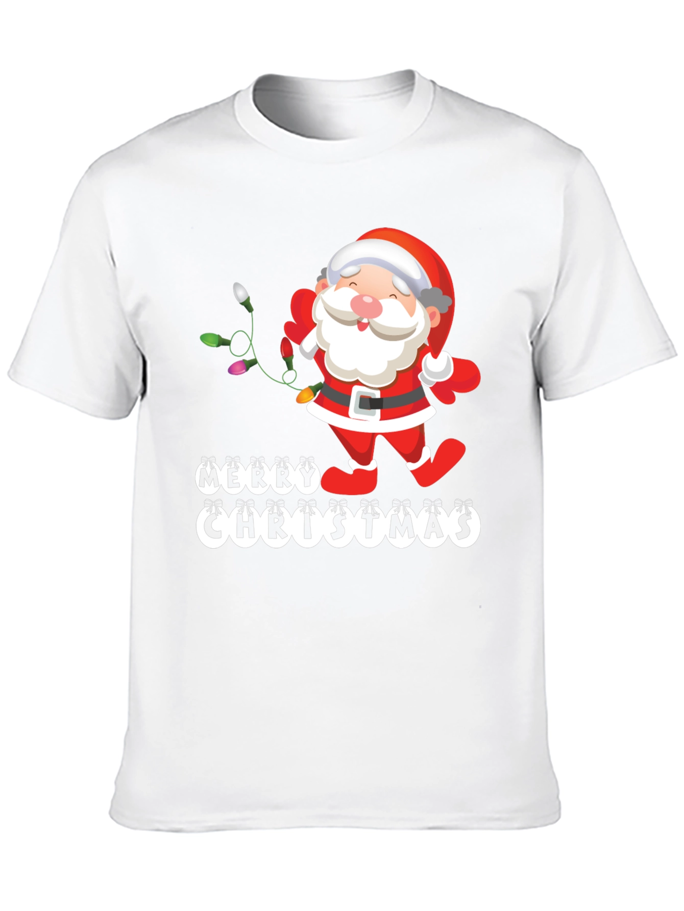 Merry Christmas Santa Graphic Tee