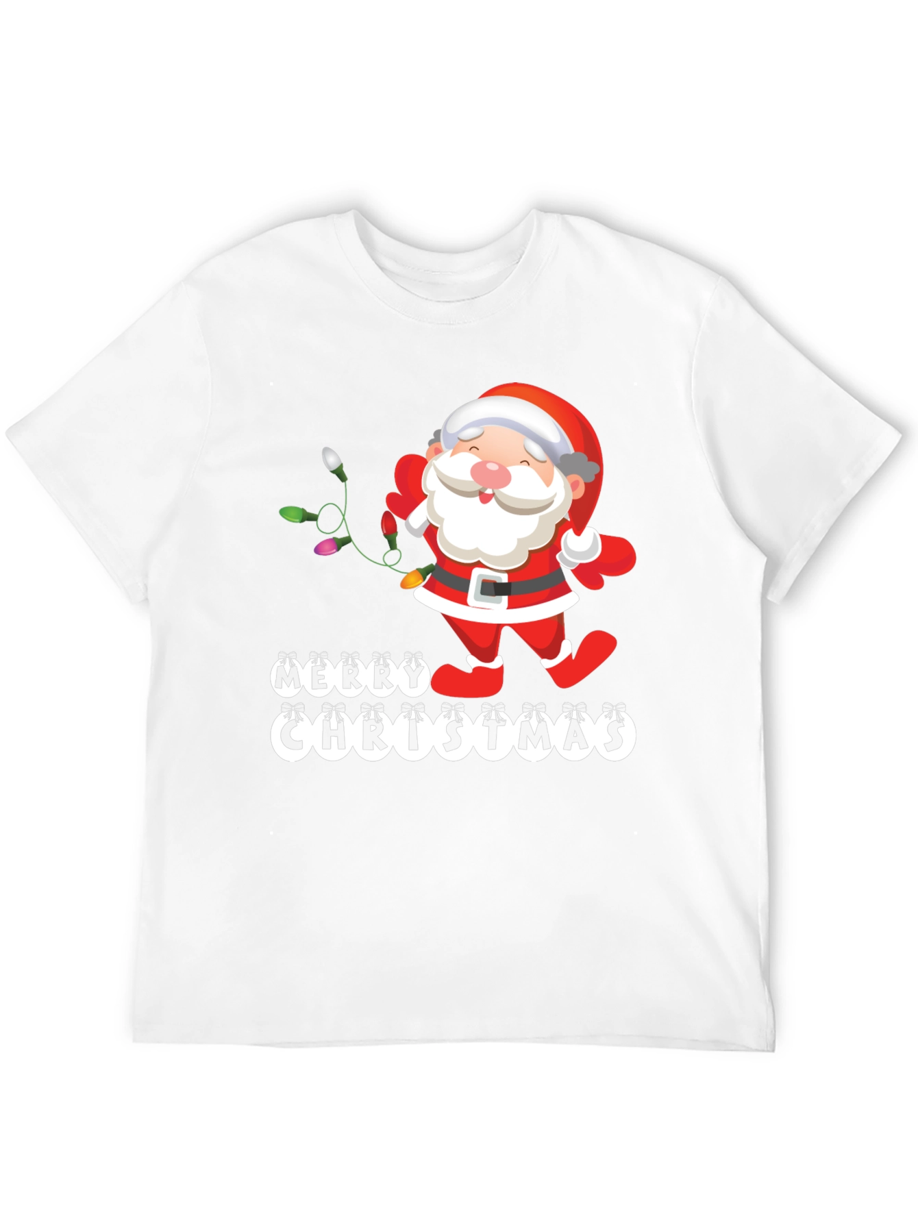 Merry Christmas Santa Graphic Tee