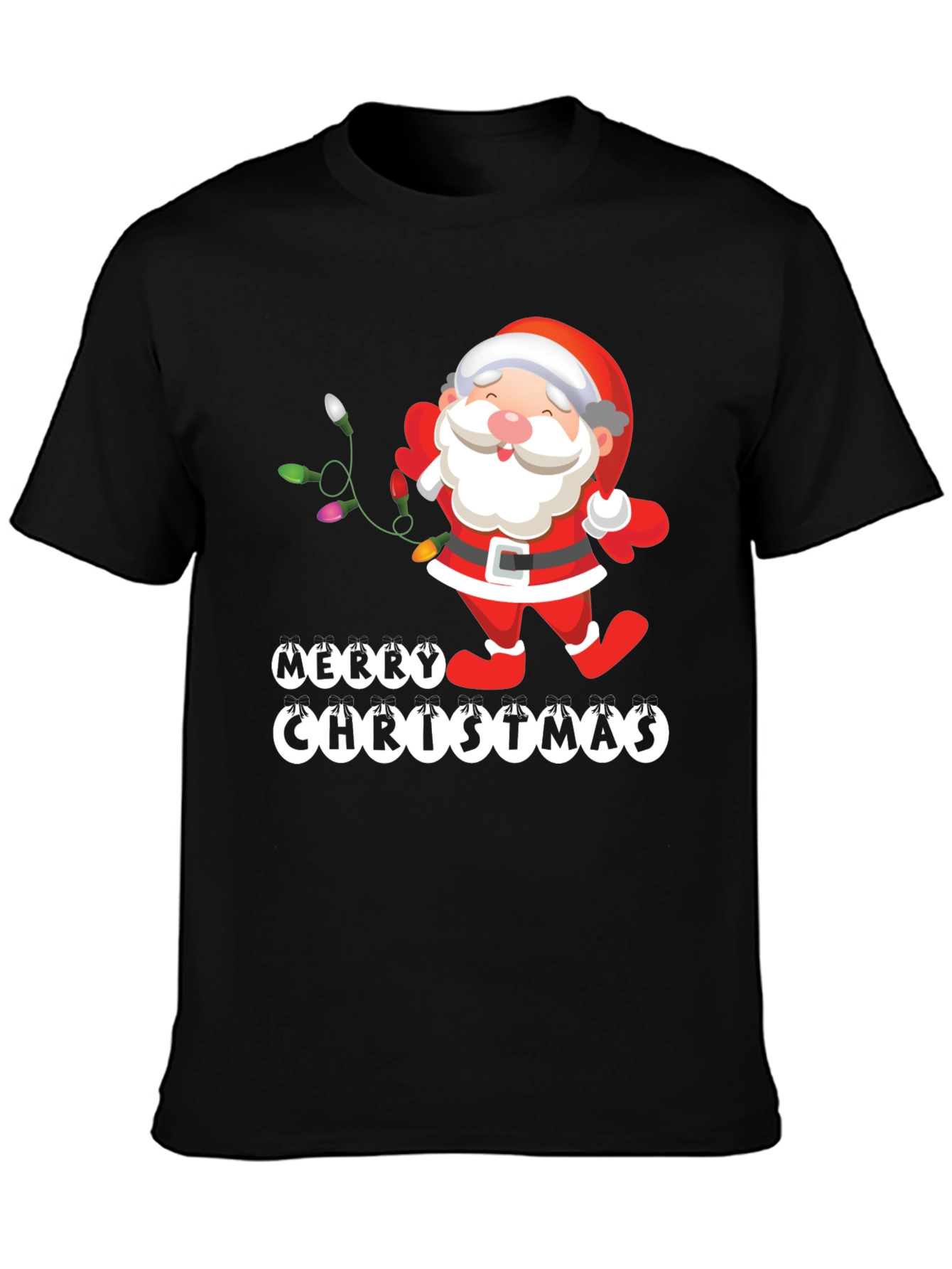Merry Christmas Santa Graphic Tee