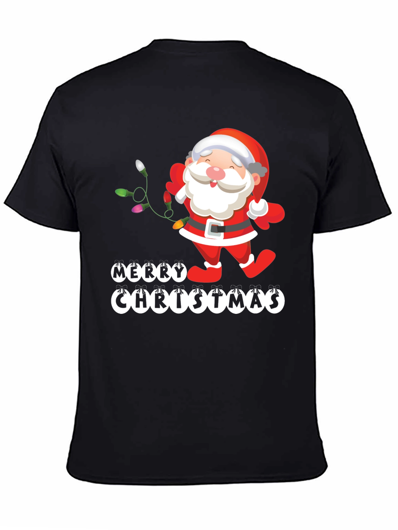 Merry Christmas Santa Graphic Tee