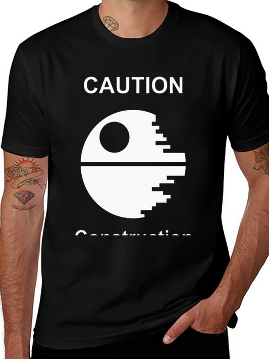 Caution Death Star Construction T-Shirt