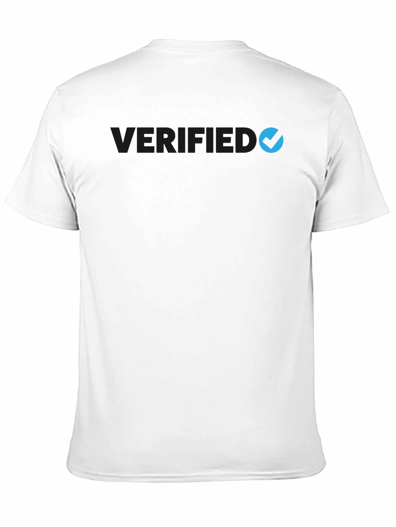 Verified Black T-Shirt - Stylish Mens Fashion