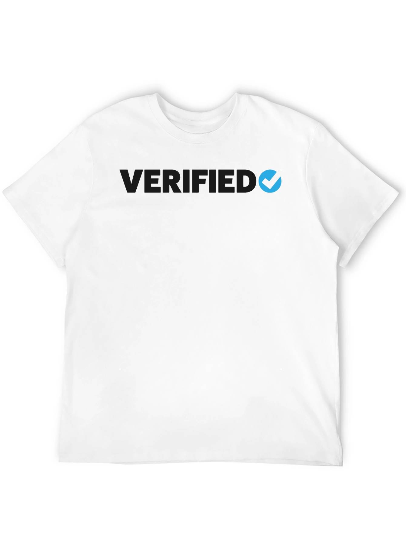 Verified Black T-Shirt - Stylish Mens Fashion