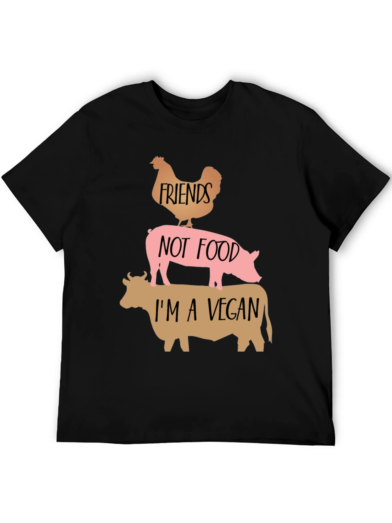 Vegan Friends Not Food T-Shirt
