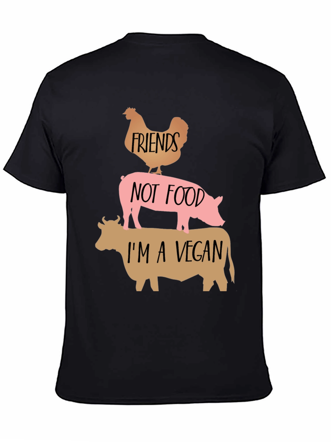 Vegan Friends Not Food T-Shirt