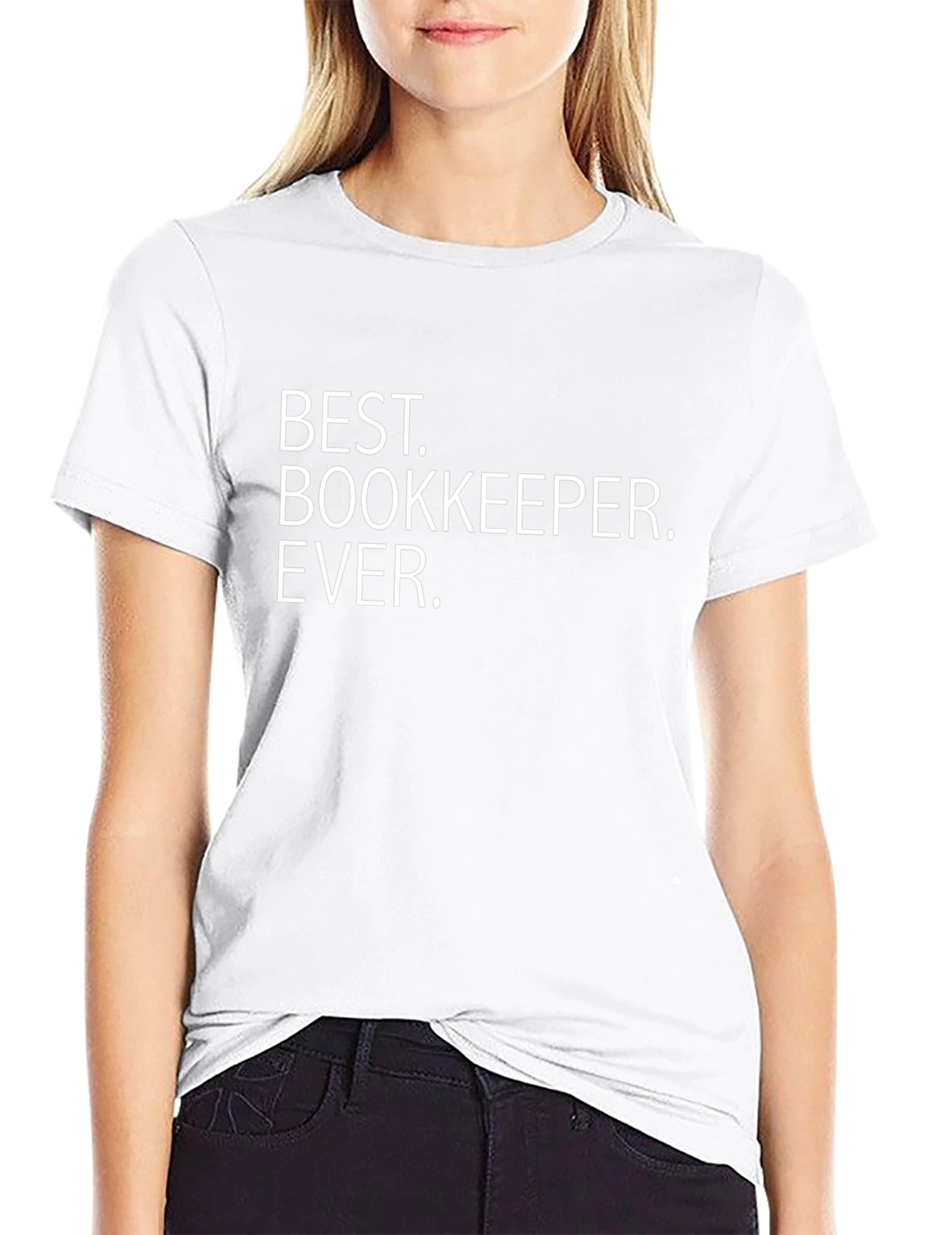 Best Bookkeeper Ever Black T-Shirt