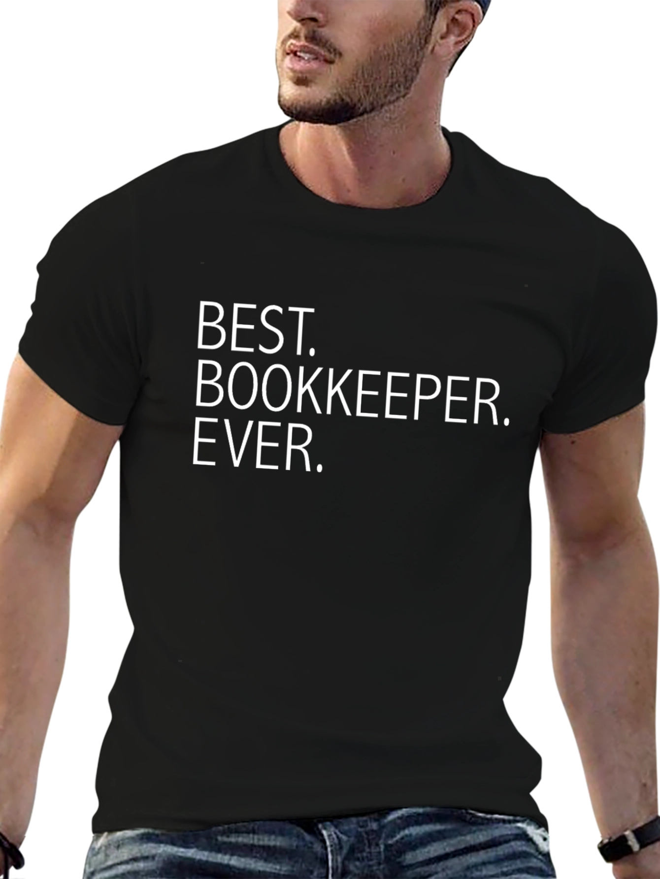 Best Bookkeeper Ever Black T-Shirt
