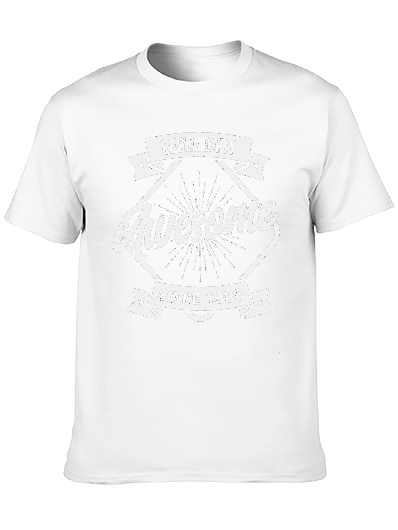 Legendary Awesome Since 1988 Black T-Shirt