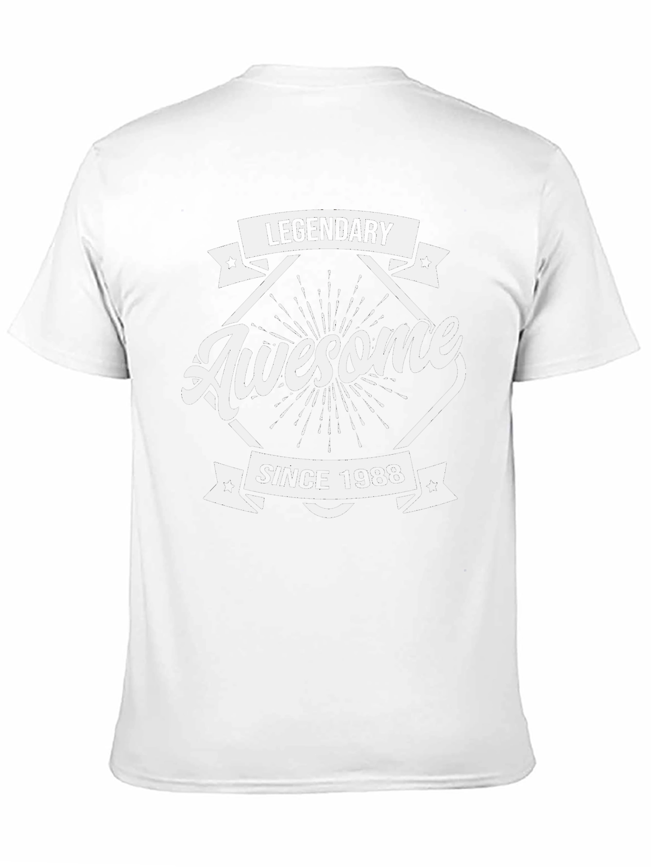 Legendary Awesome Since 1988 Black T-Shirt