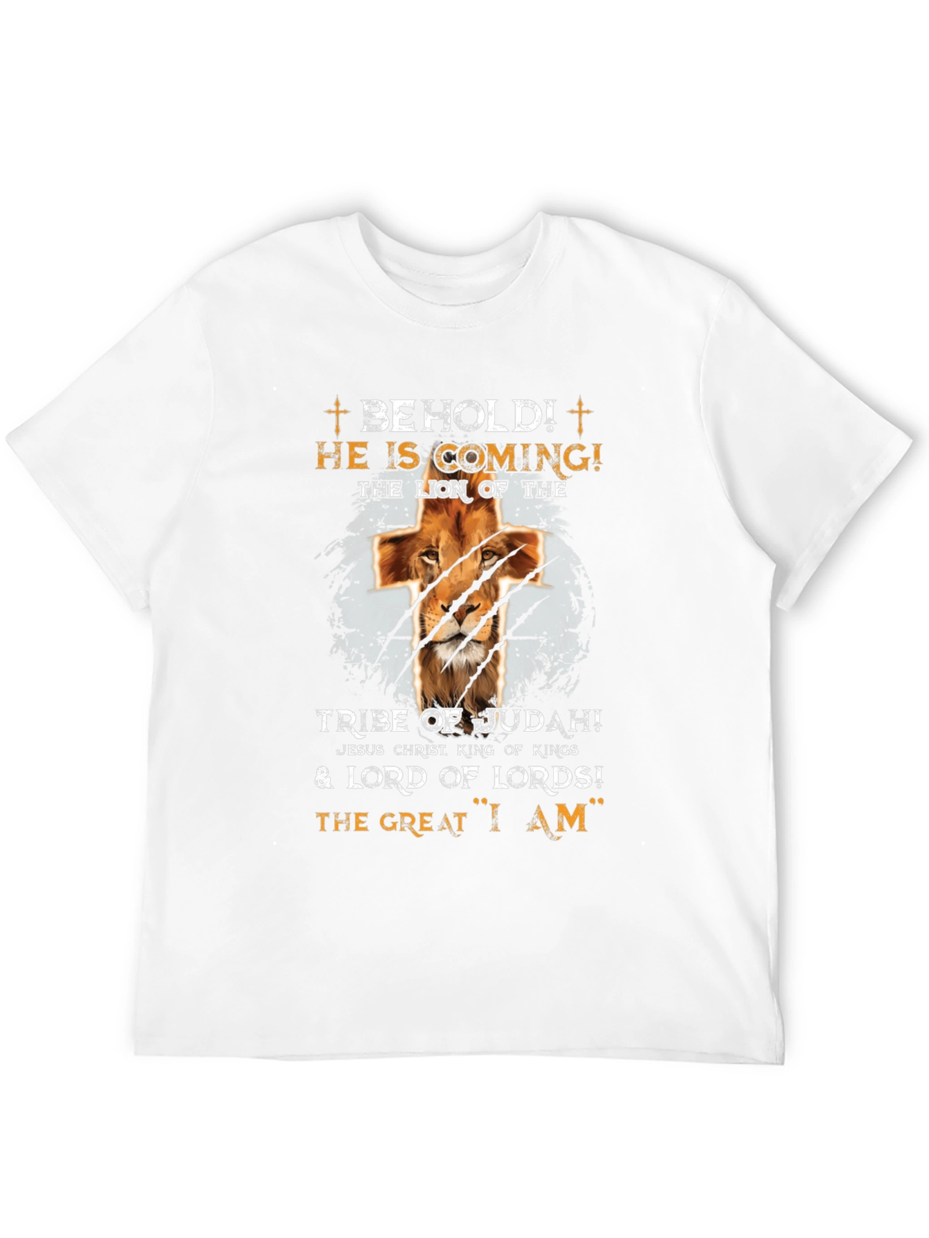 Behold! He Is Coming! Lion of Judah Graphic T-Shirt