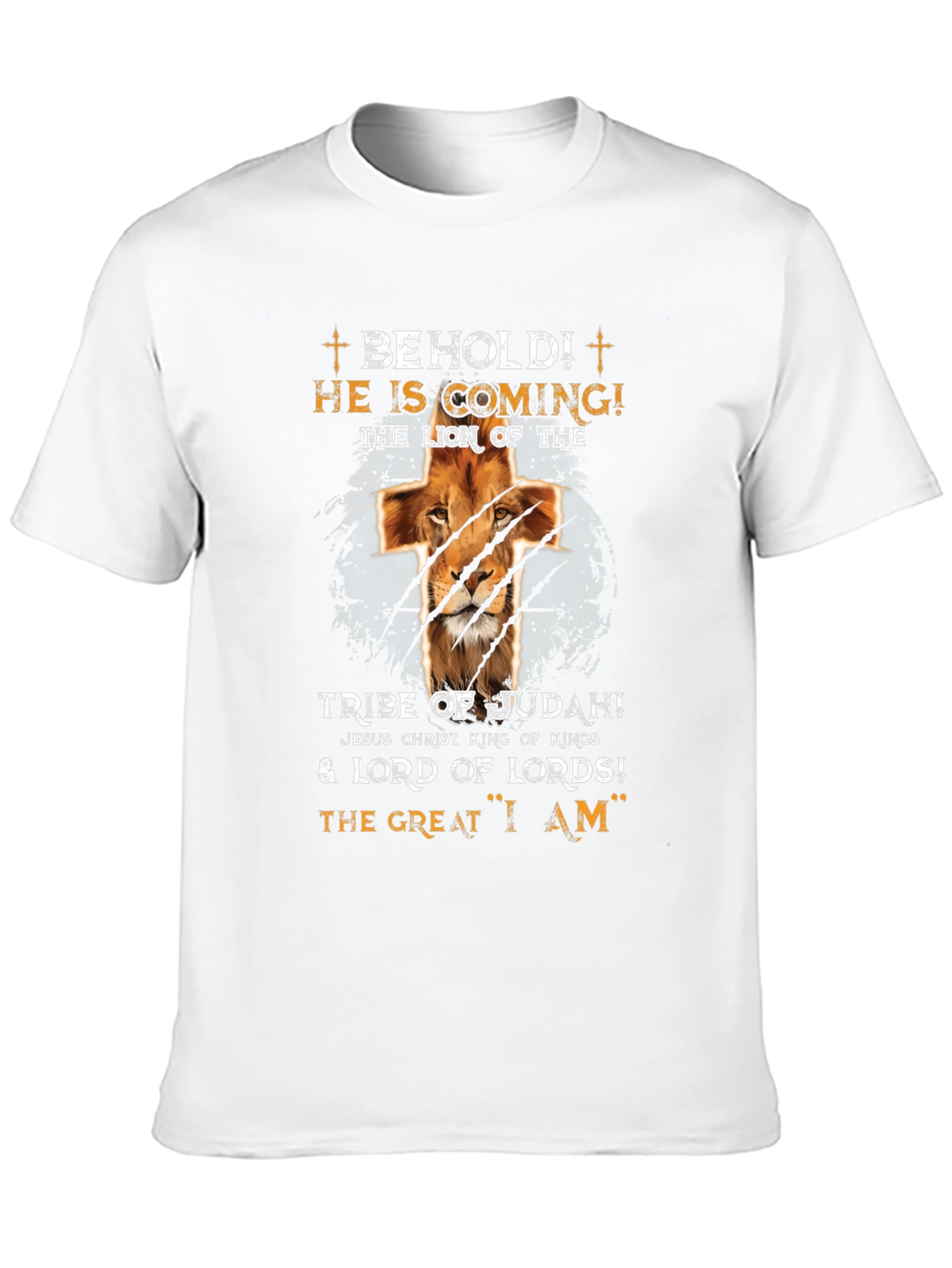 Behold! He Is Coming! Lion of Judah Graphic T-Shirt