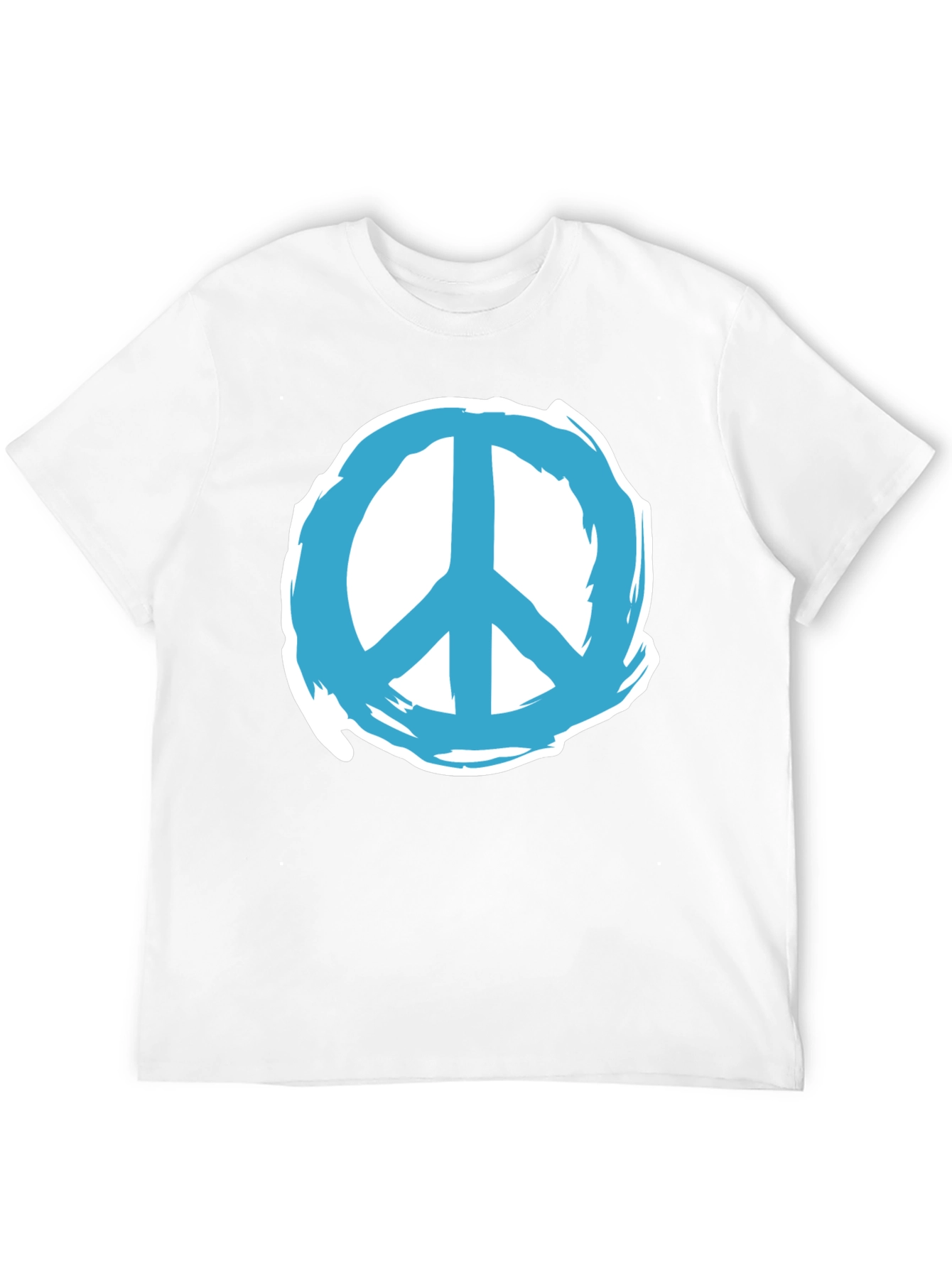 Peace Sign Graphic Tee - Classic Comfort Fit