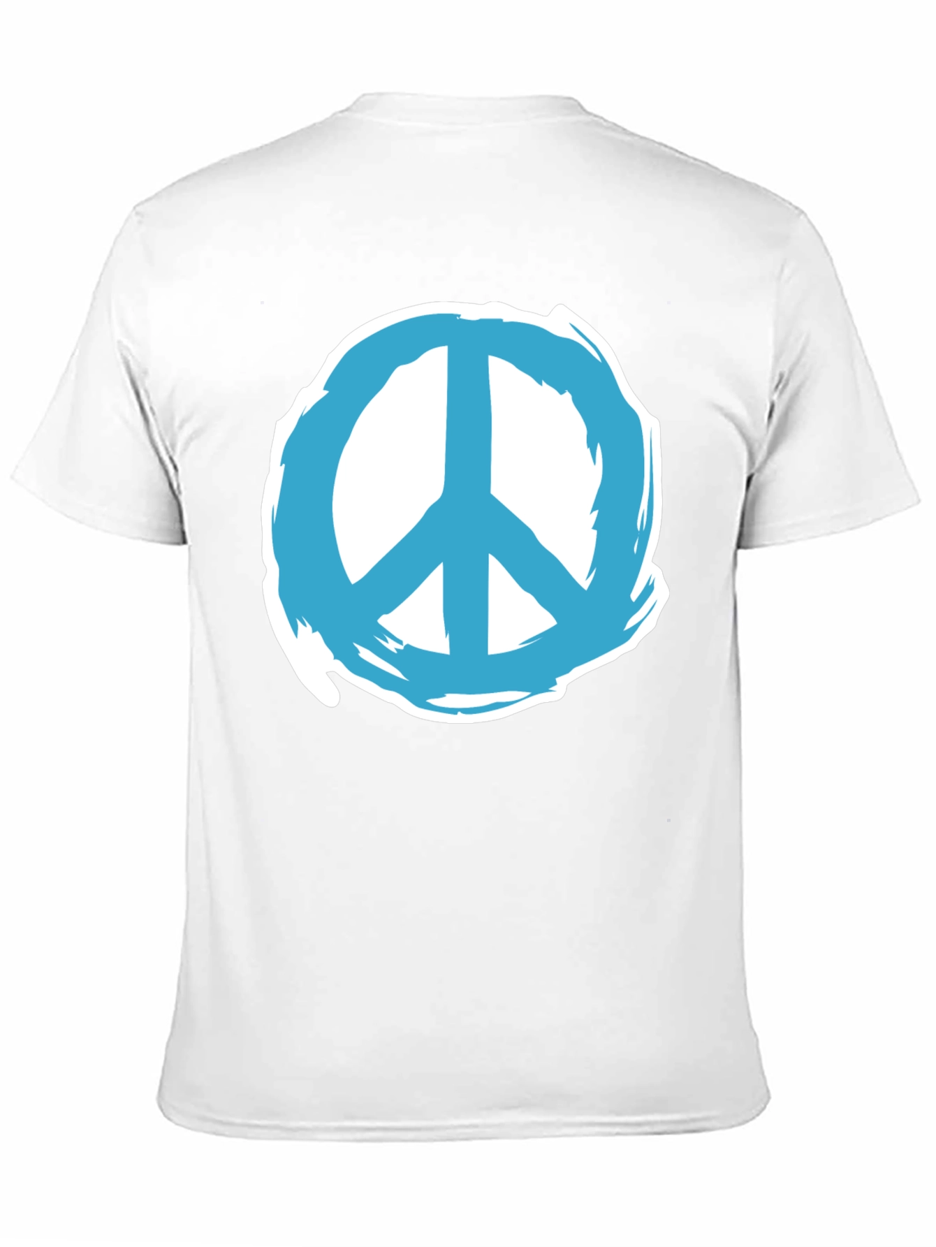 Peace Sign Graphic Tee - Classic Comfort Fit