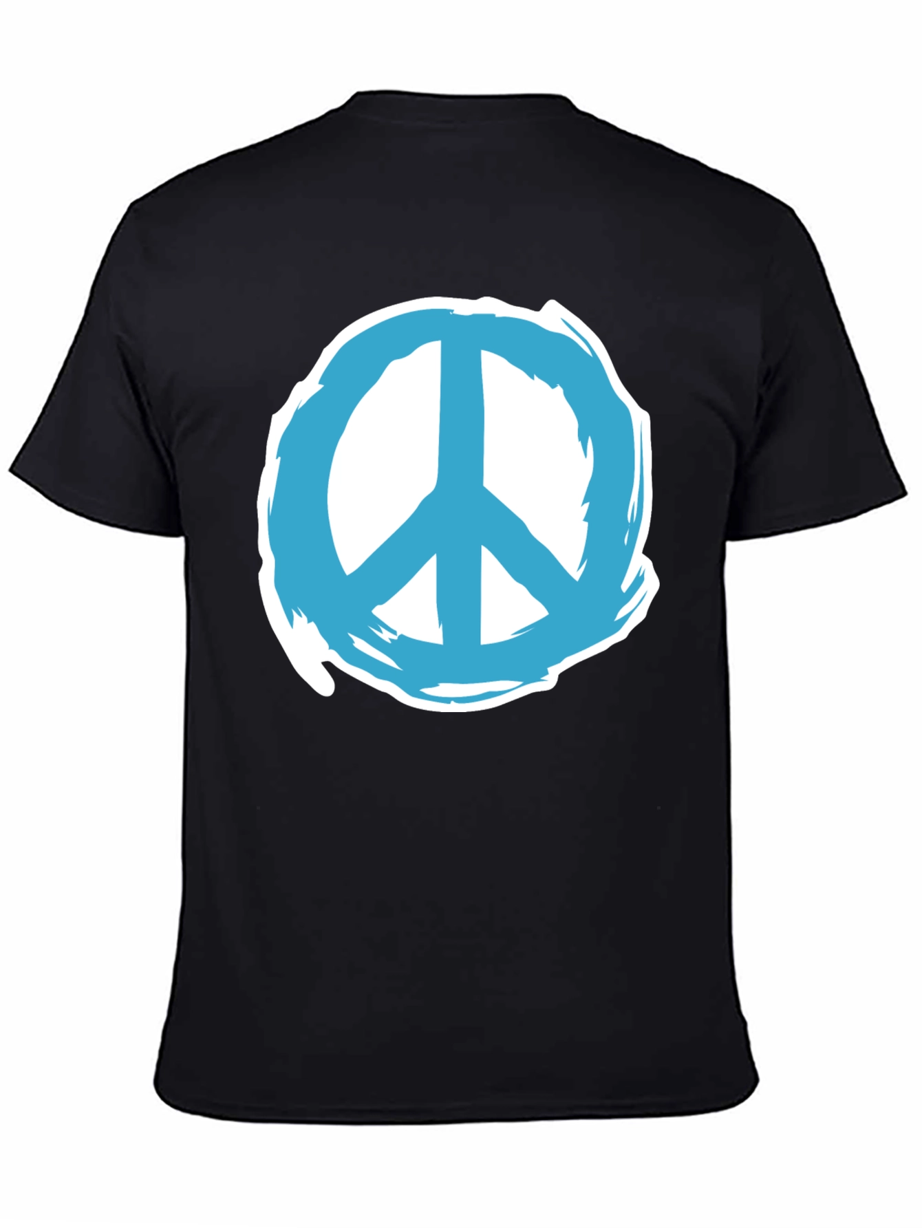 Peace Sign Graphic Tee - Classic Comfort Fit