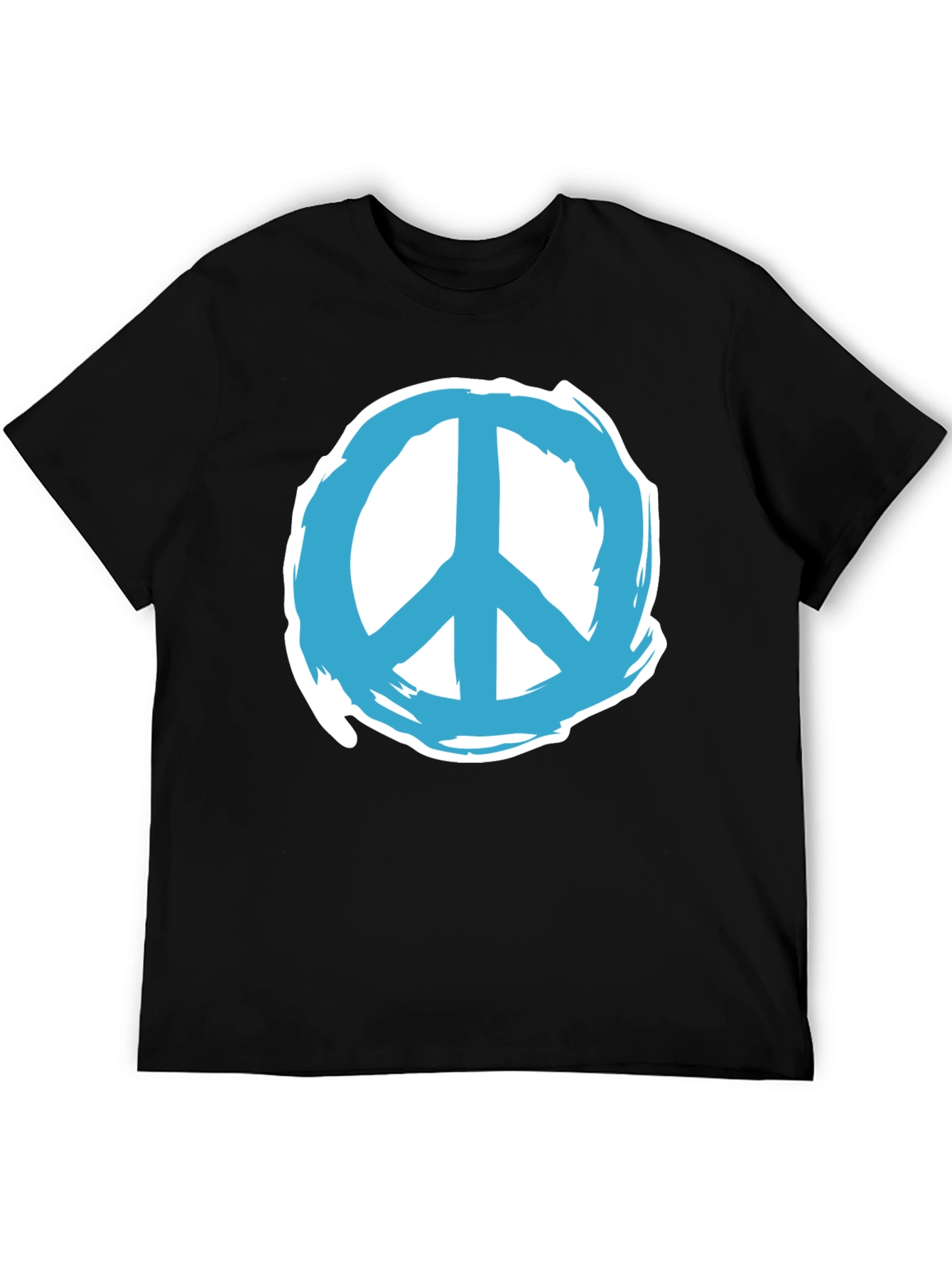 Peace Sign Graphic Tee - Classic Comfort Fit
