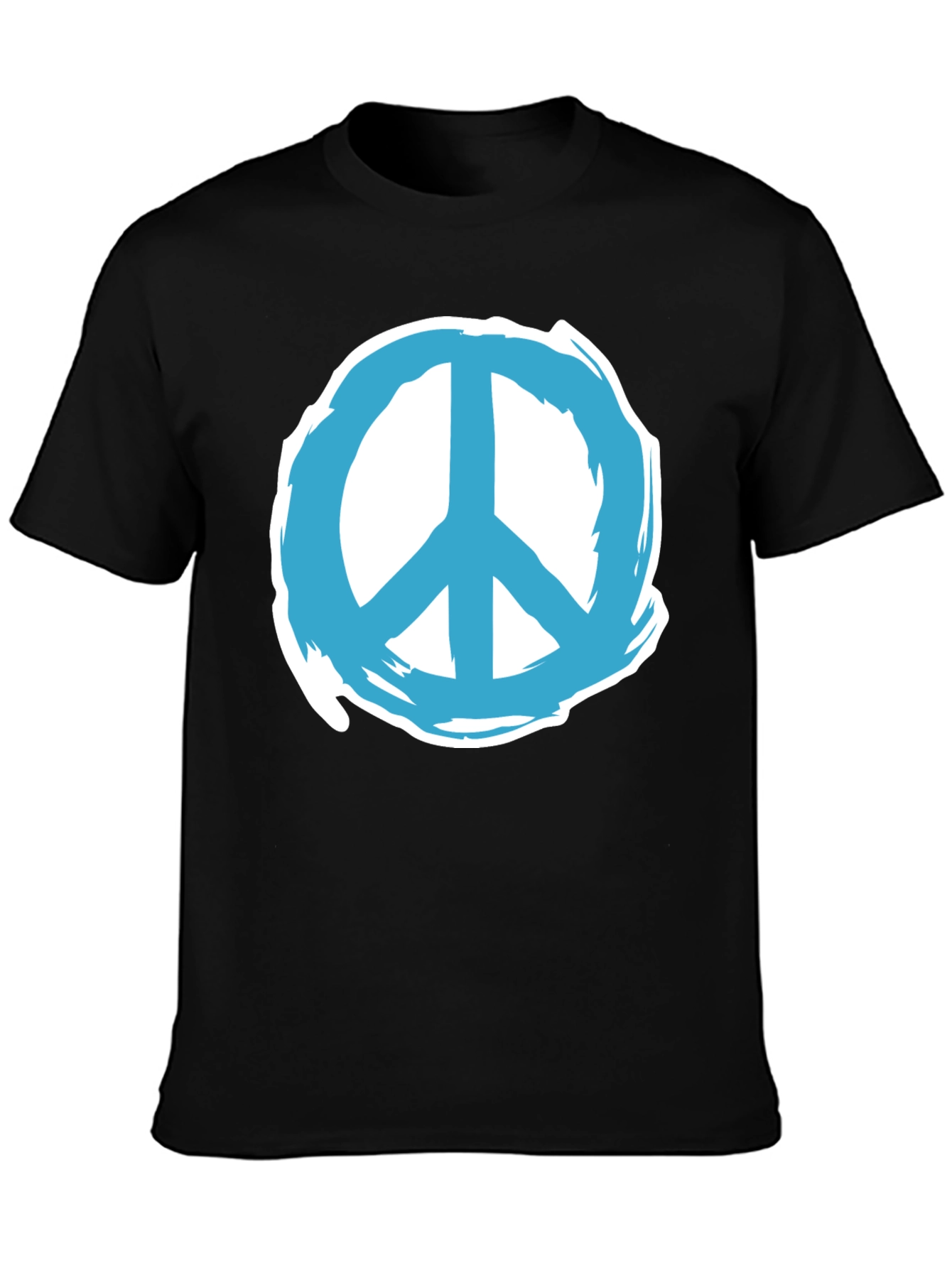 Peace Sign Graphic Tee - Classic Comfort Fit