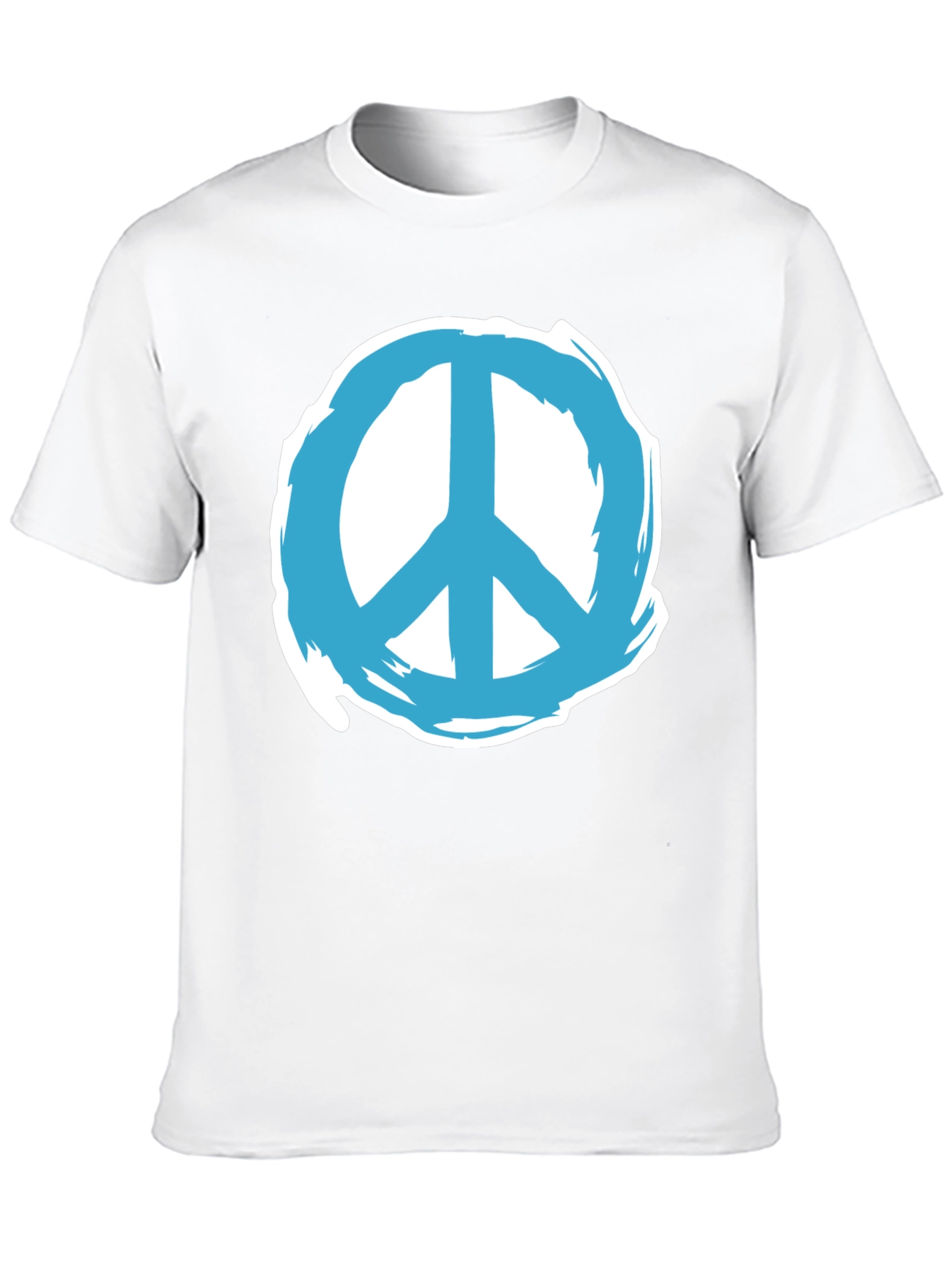 Peace Sign Graphic Tee - Classic Comfort Fit