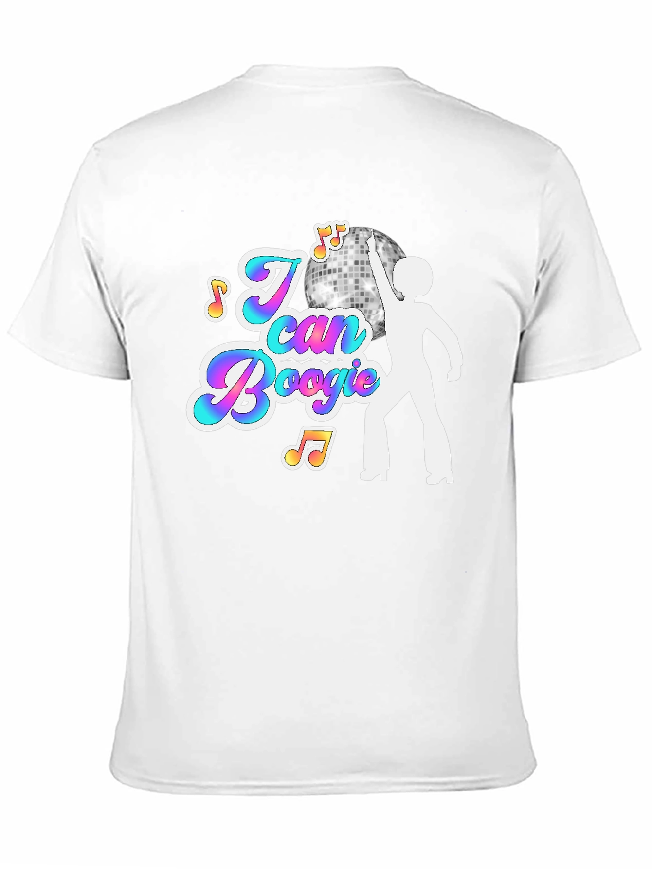 I Can Boogie Black Graphic Tee