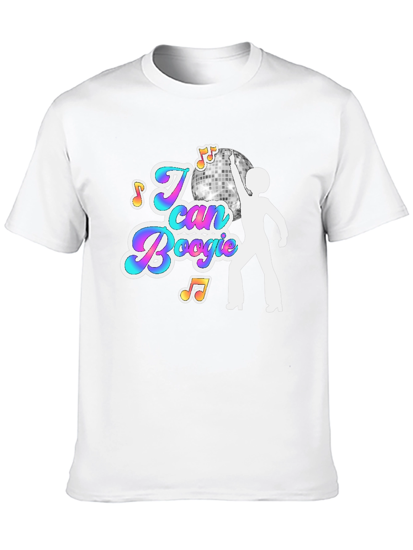 I Can Boogie Black Graphic Tee