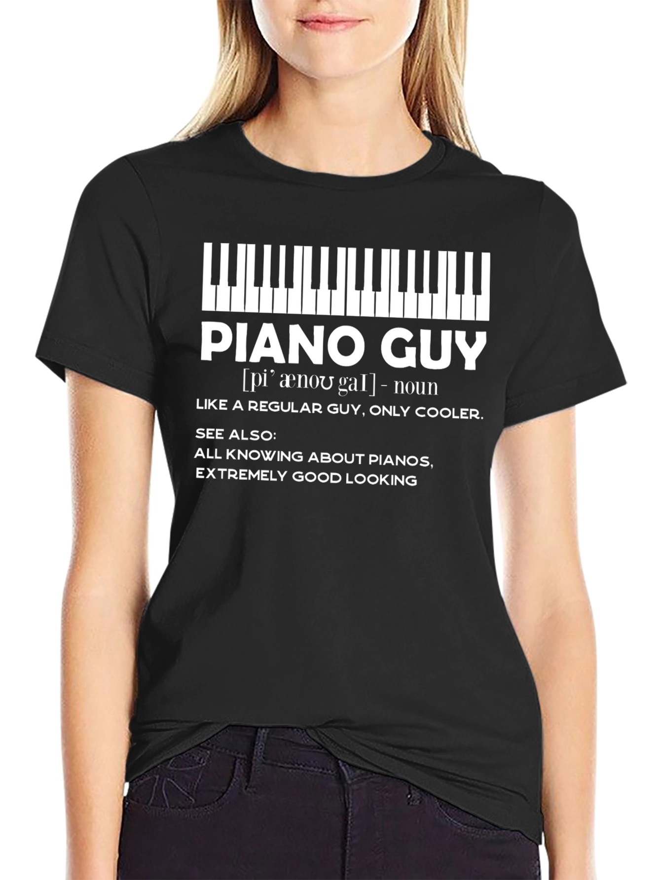 Piano Guy T-Shirt - Musician Gift