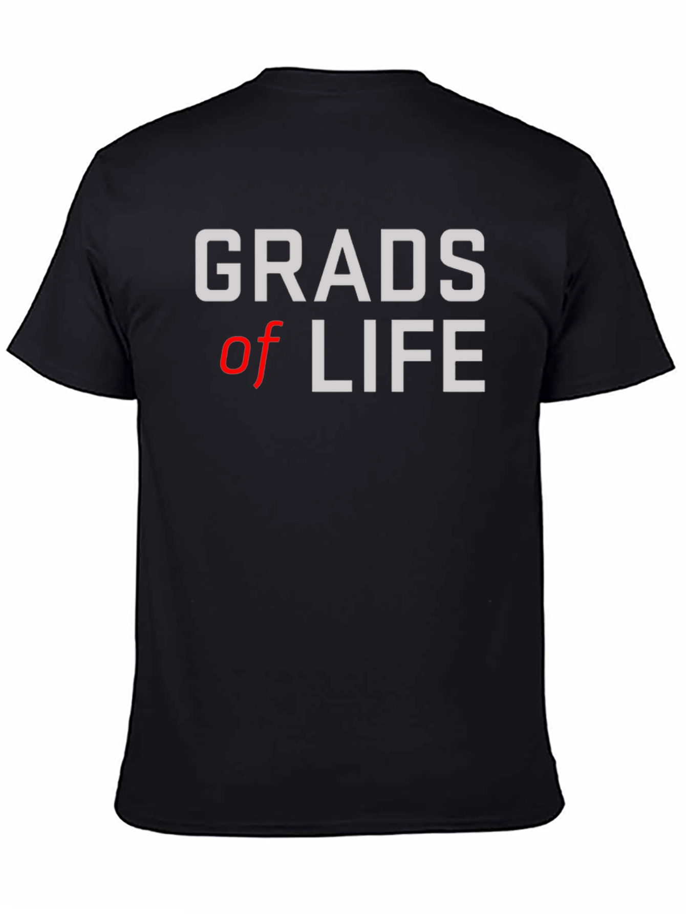 Grads of Life Black Graphic Tee