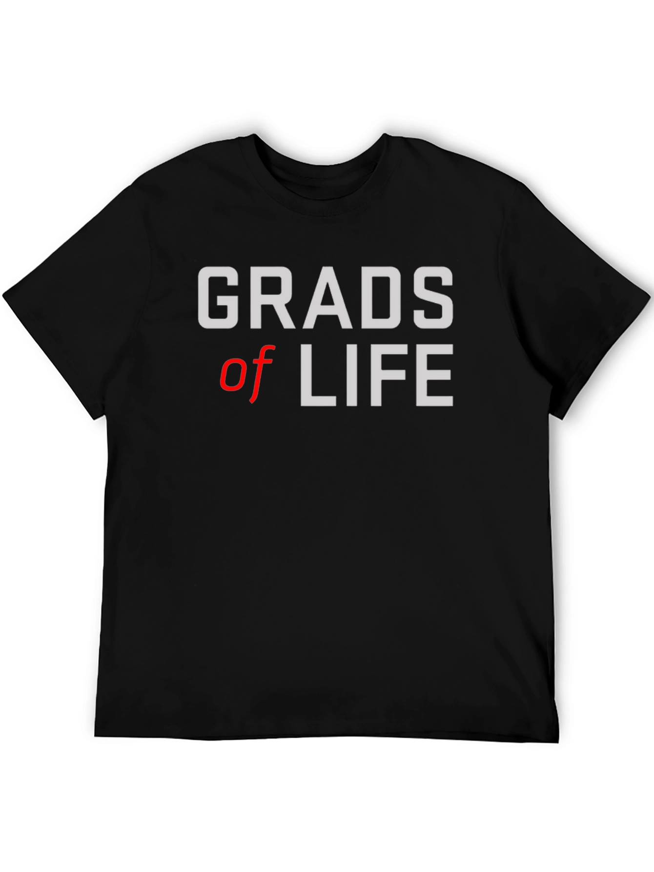 Grads of Life Black Graphic Tee