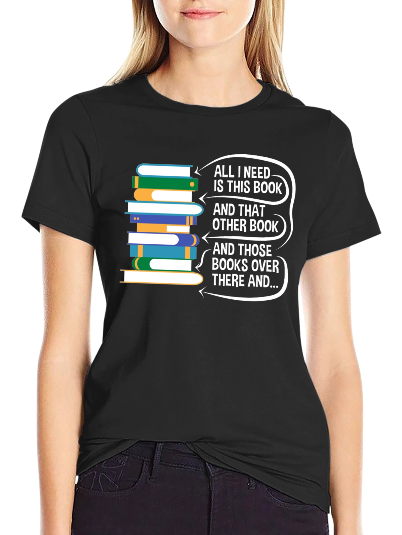 Book Lovers T-Shirt: All I Need Is This Book