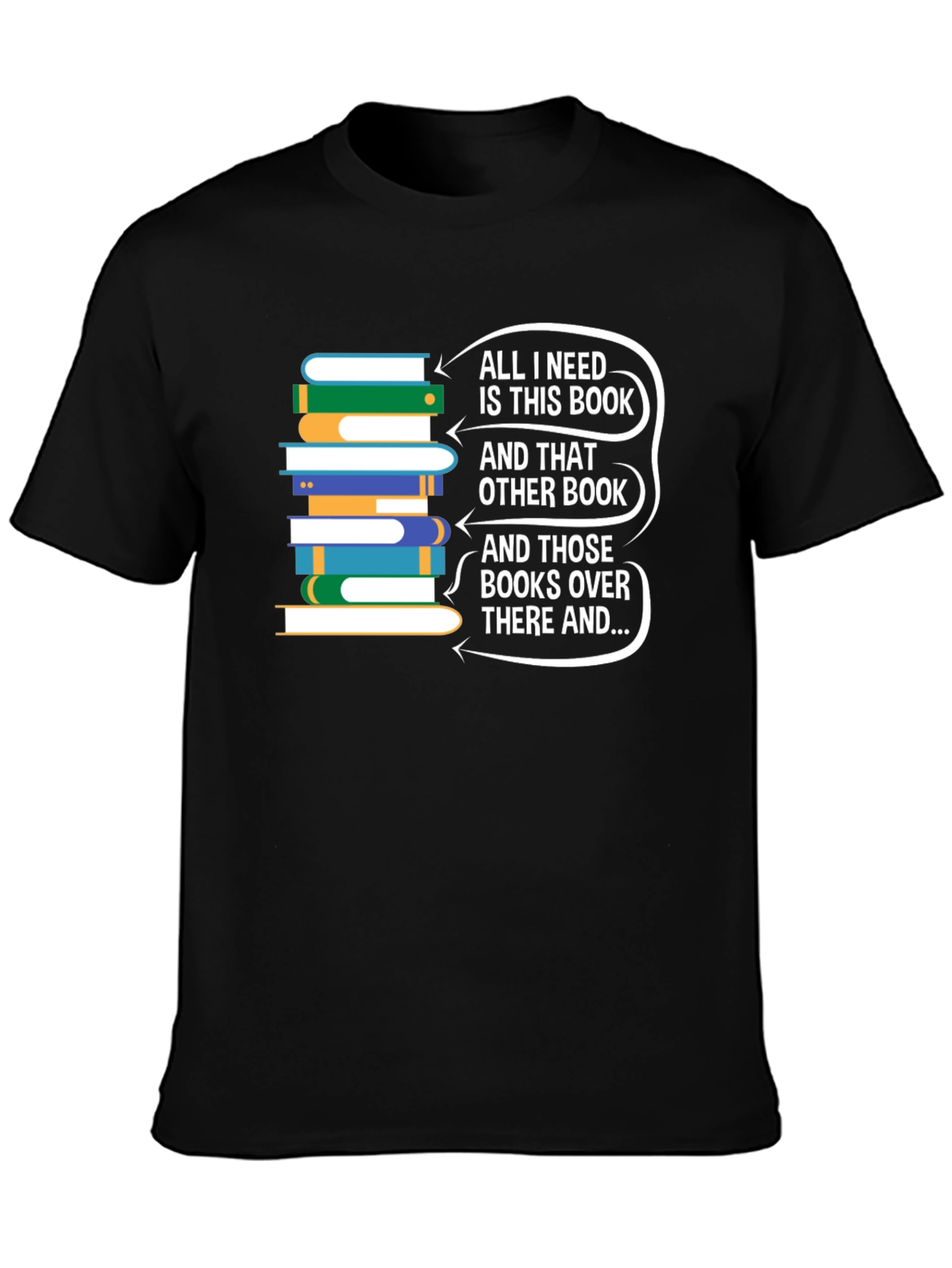 Book Lovers T-Shirt: All I Need Is This Book