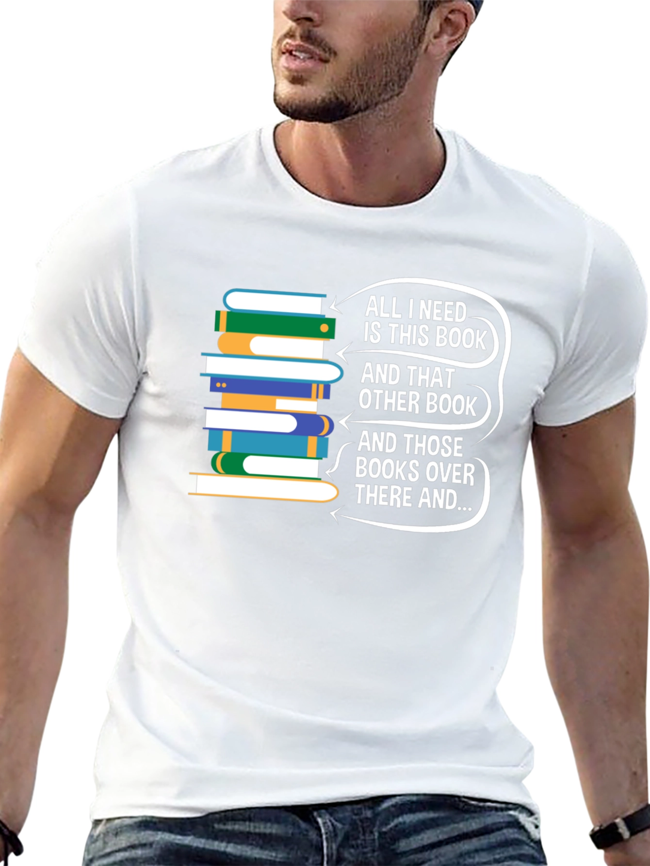 Book Lovers T-Shirt: All I Need Is This Book