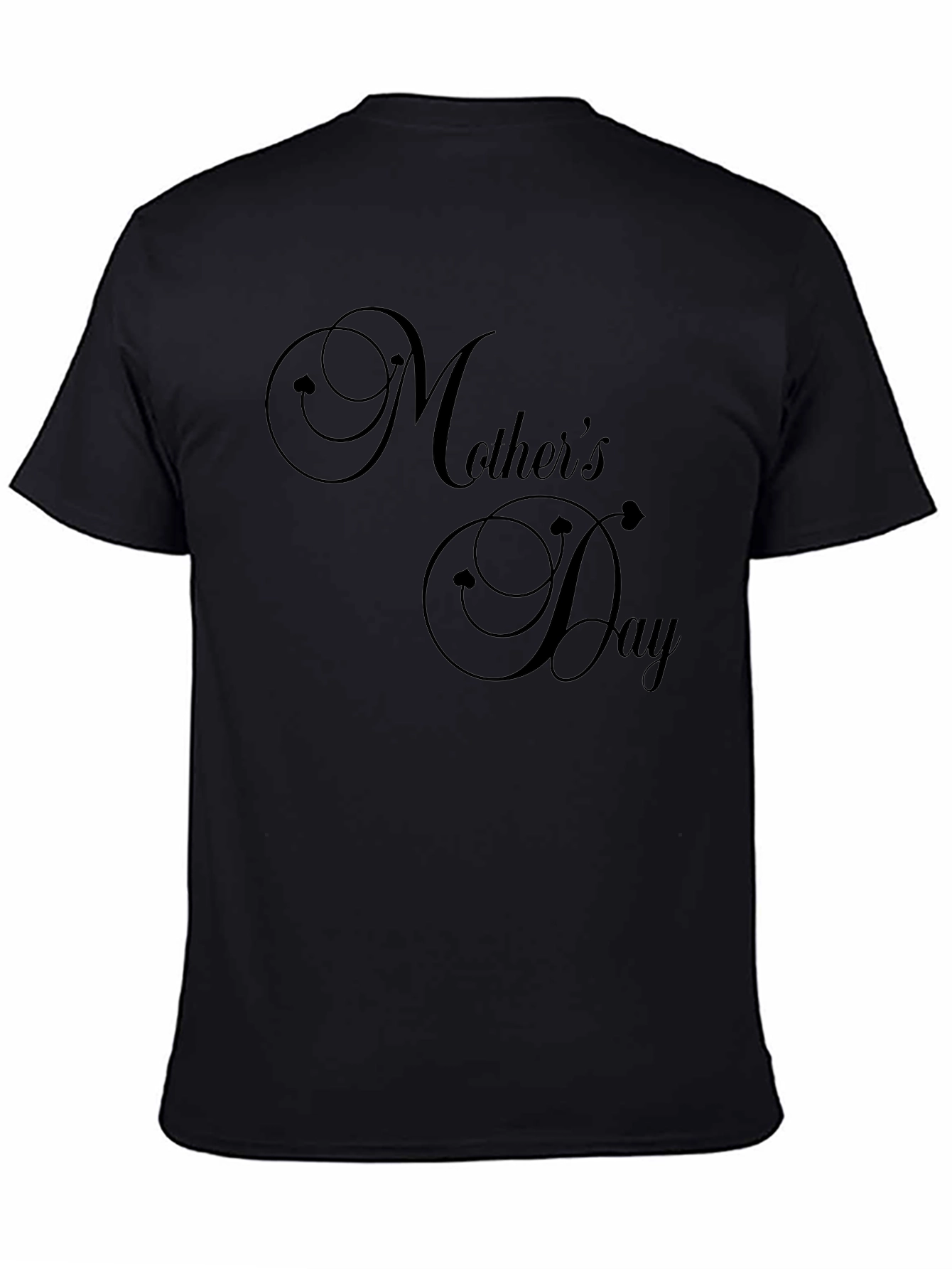 Mothers Day Black T-Shirt