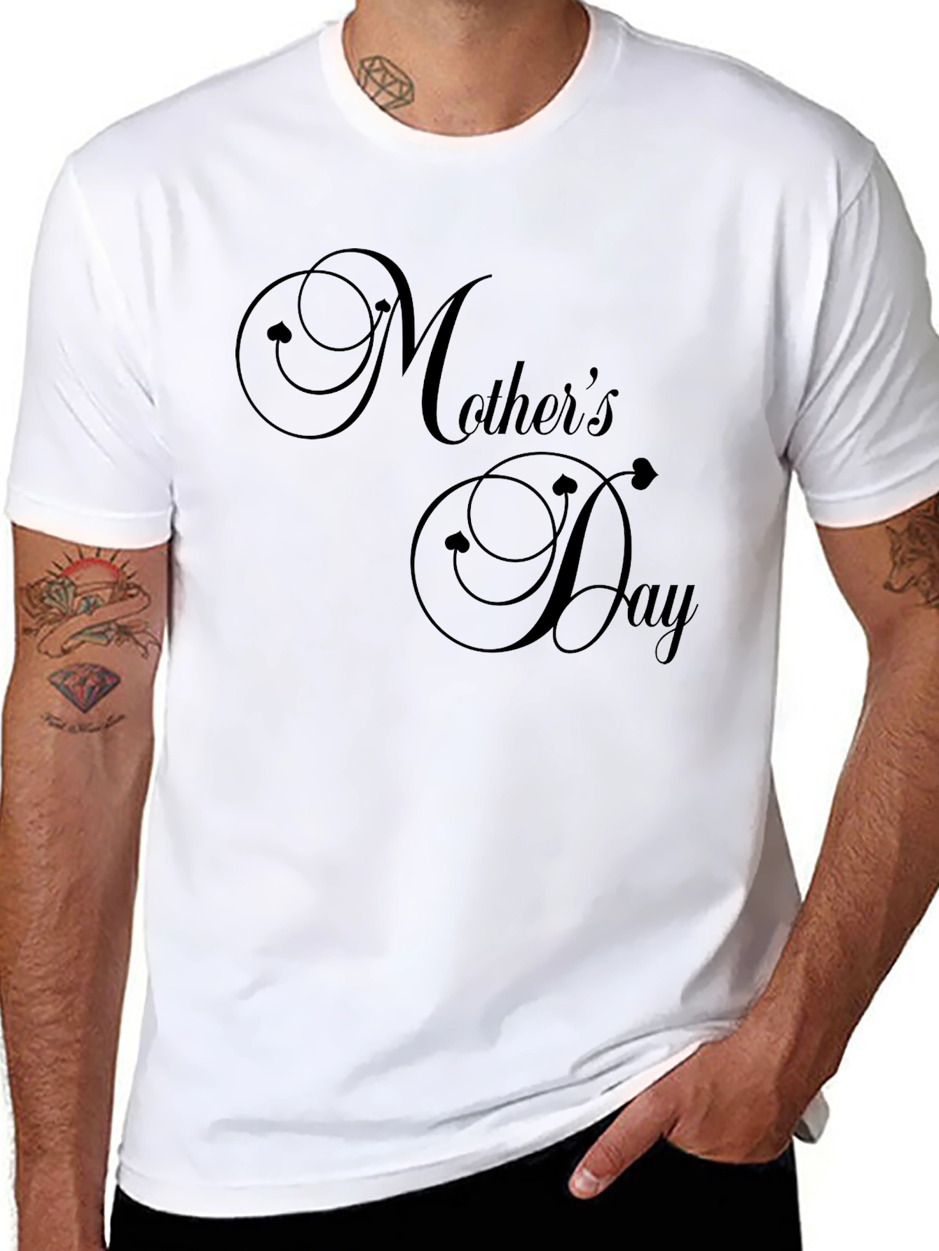 Mothers Day Black T-Shirt