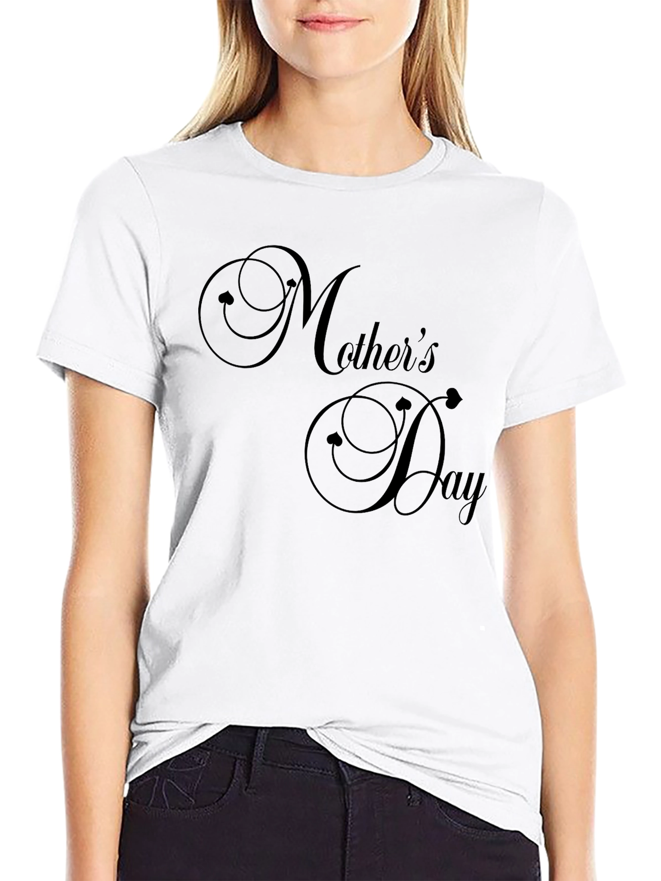 Mothers Day Black T-Shirt