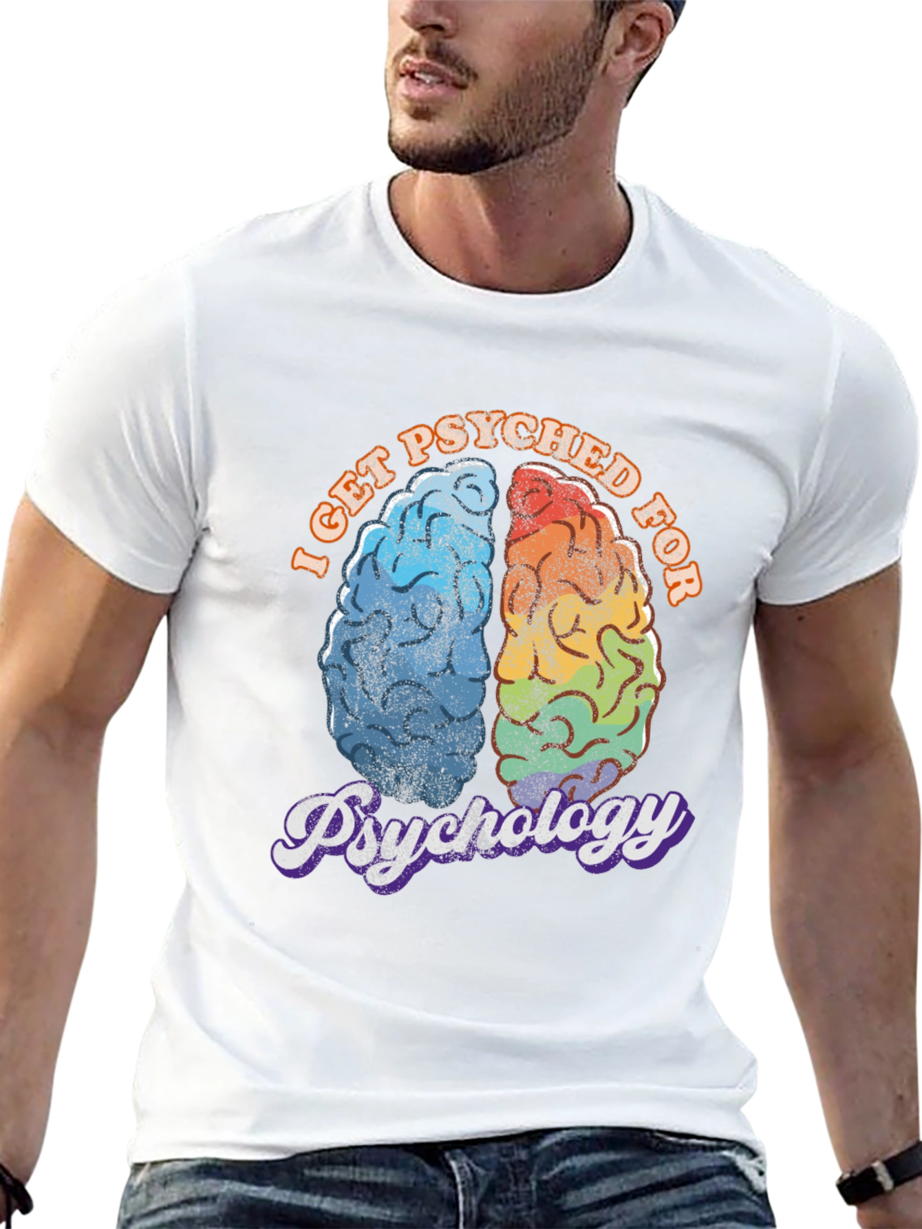 I Get Psyched for Psychology T-Shirt