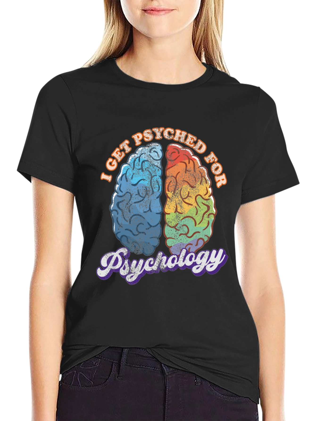 I Get Psyched for Psychology T-Shirt