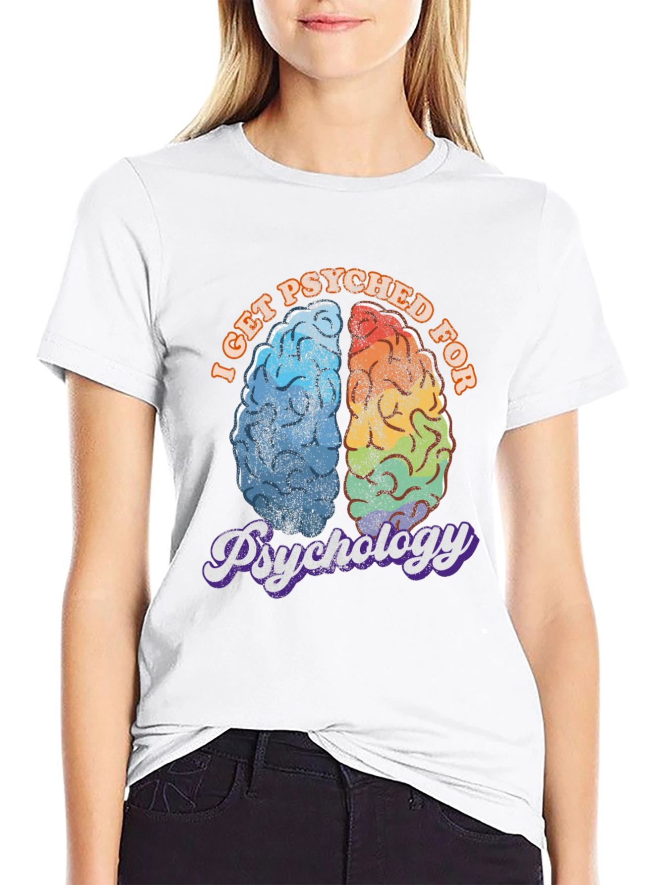 I Get Psyched for Psychology T-Shirt