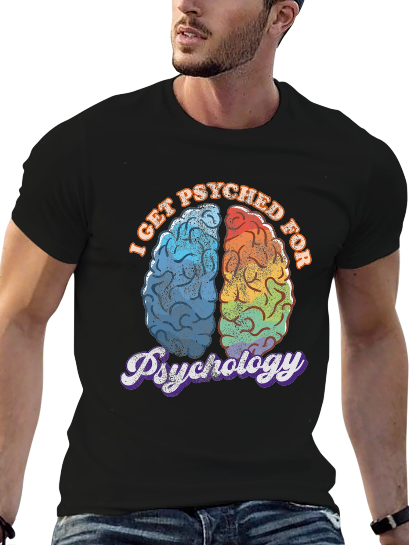 I Get Psyched for Psychology T-Shirt