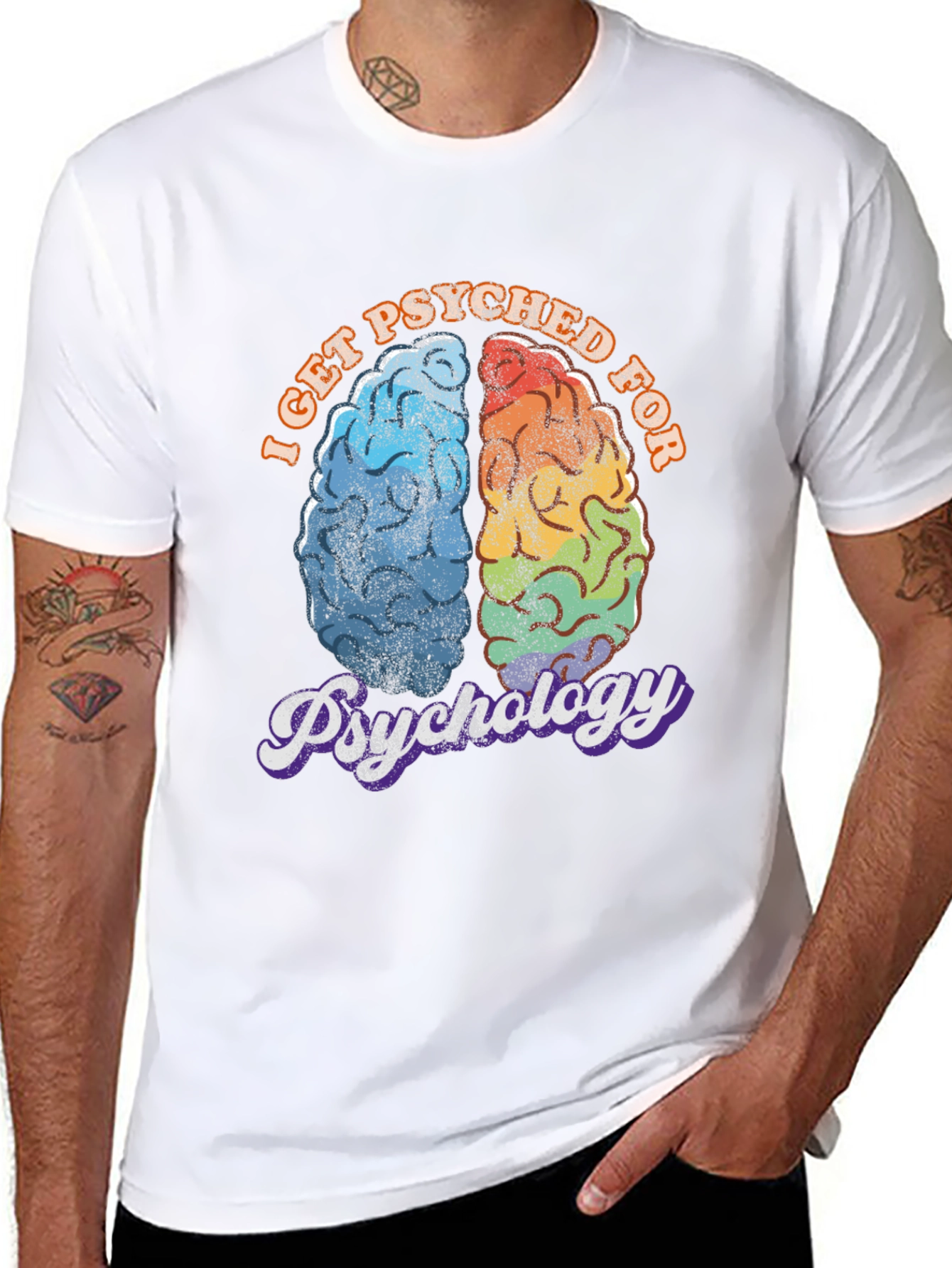 I Get Psyched for Psychology T-Shirt