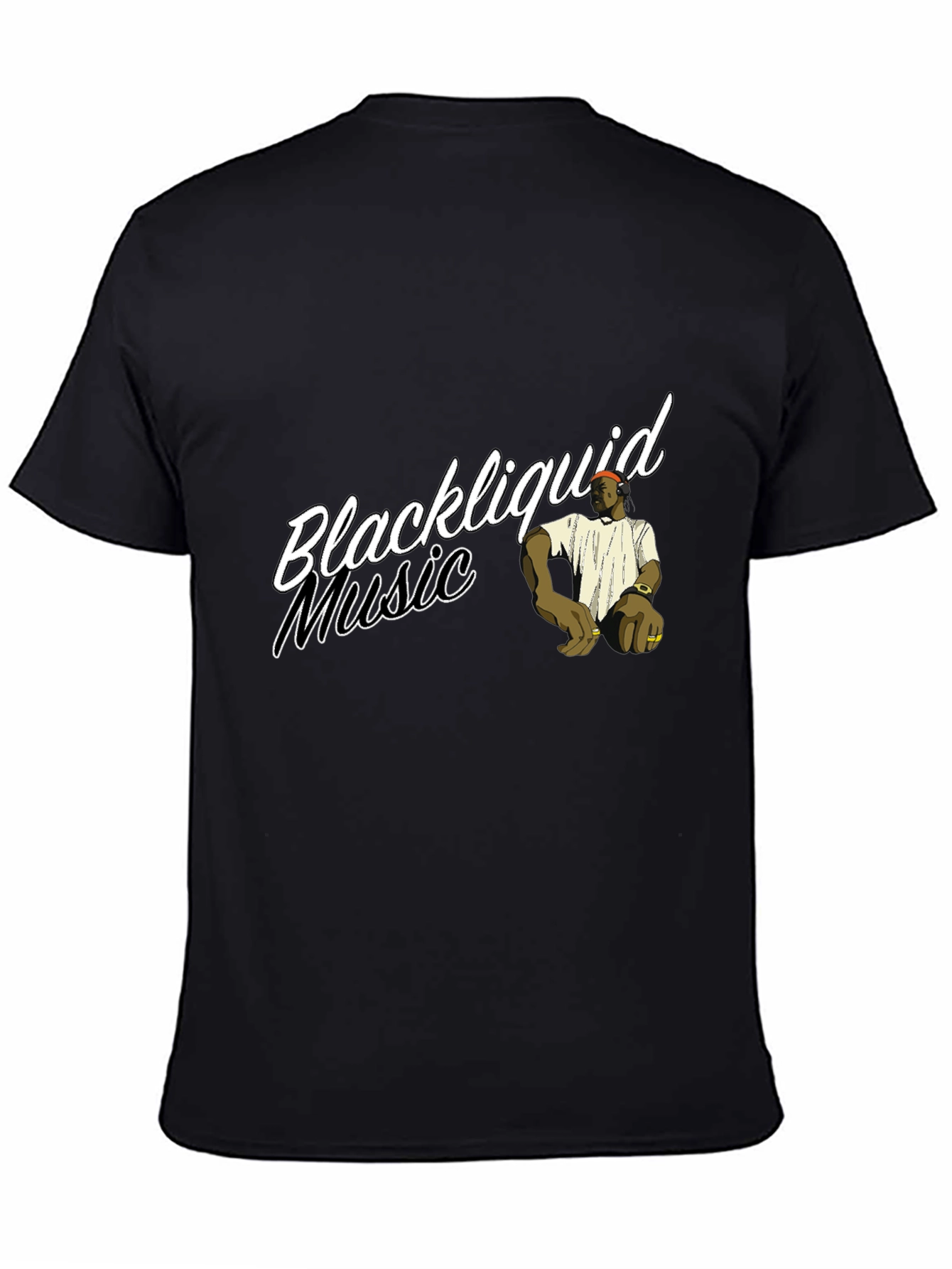 Blackliquid Music T-Shirt - Hip Hop Style