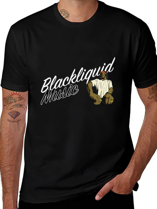 Blackliquid Music T-Shirt - Hip Hop Style