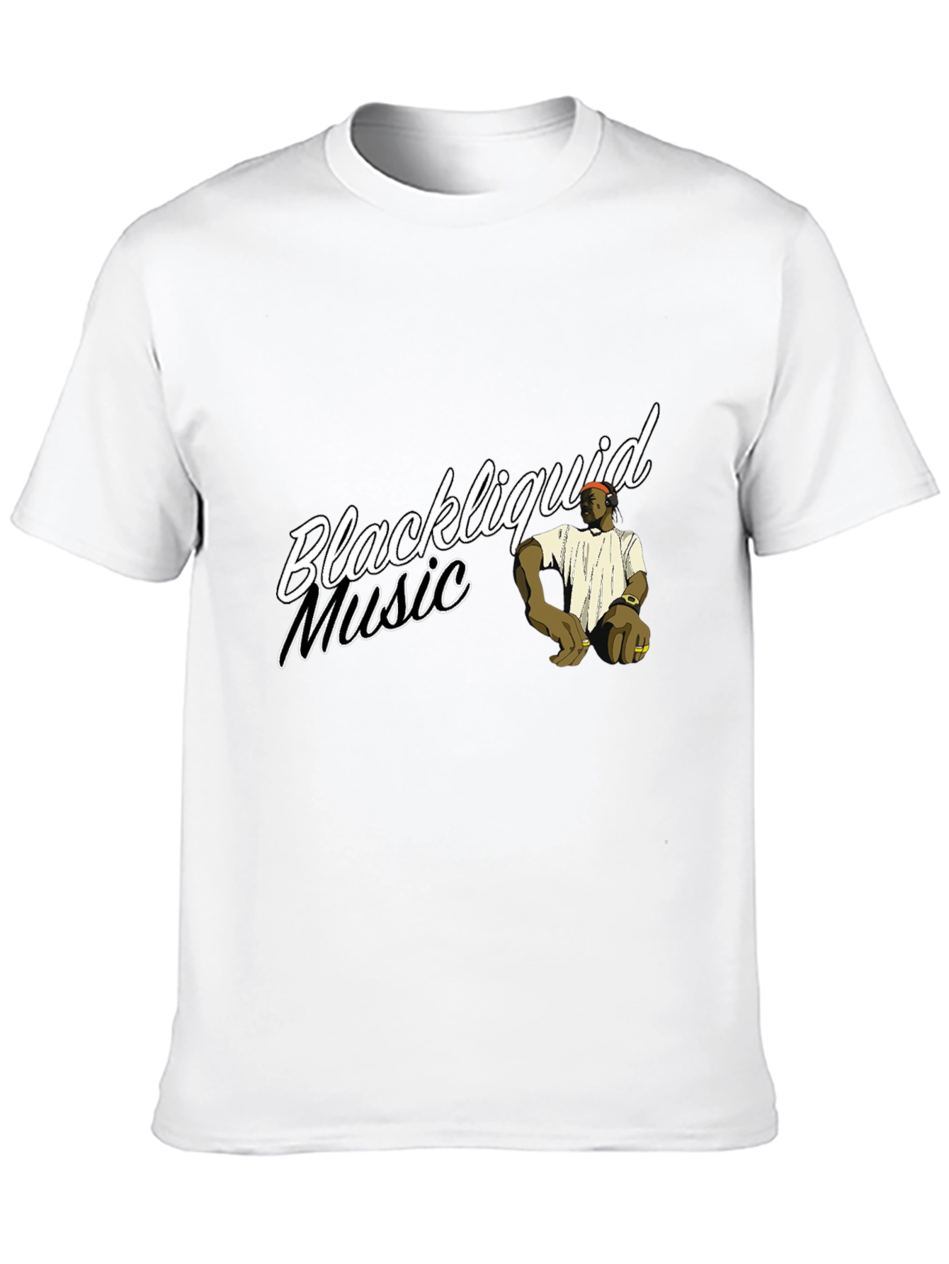 Blackliquid Music T-Shirt - Hip Hop Style