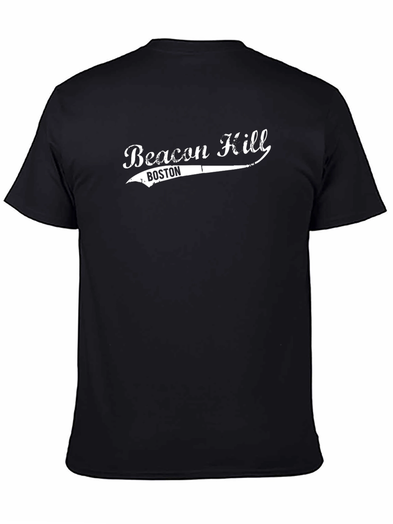 Beacon Hill Boston Black T-Shirt