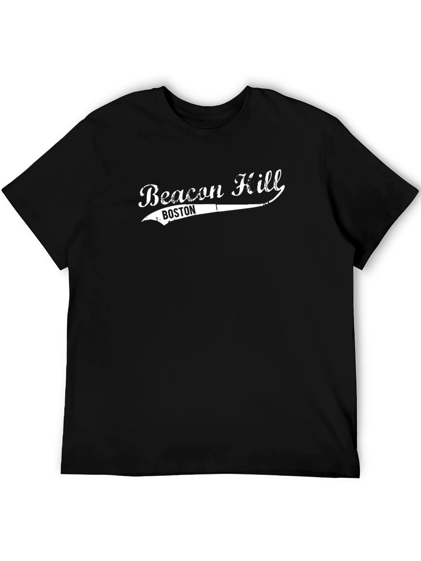 Beacon Hill Boston Black T-Shirt