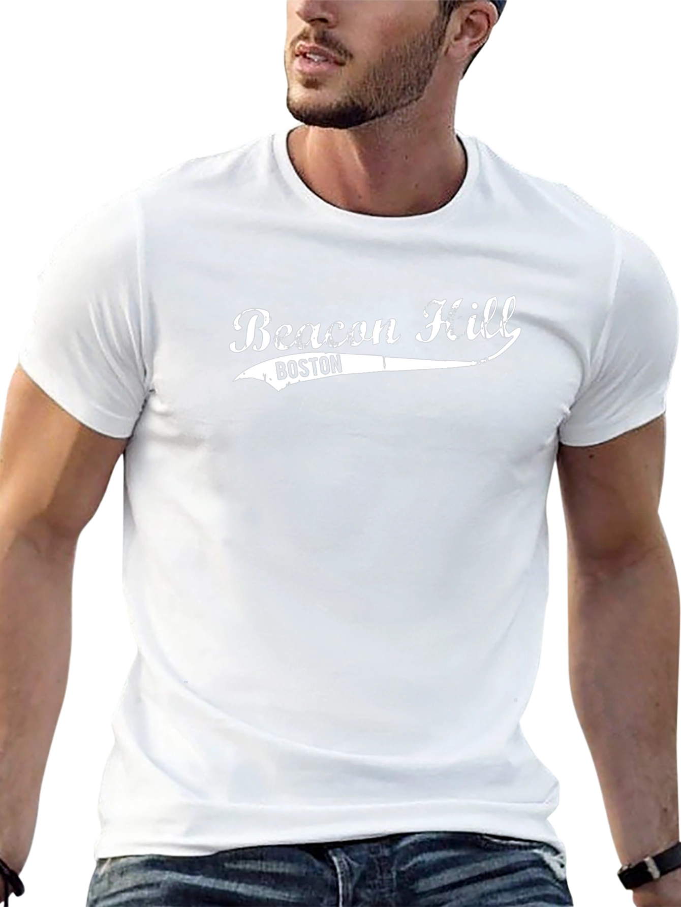 Beacon Hill Boston Black T-Shirt