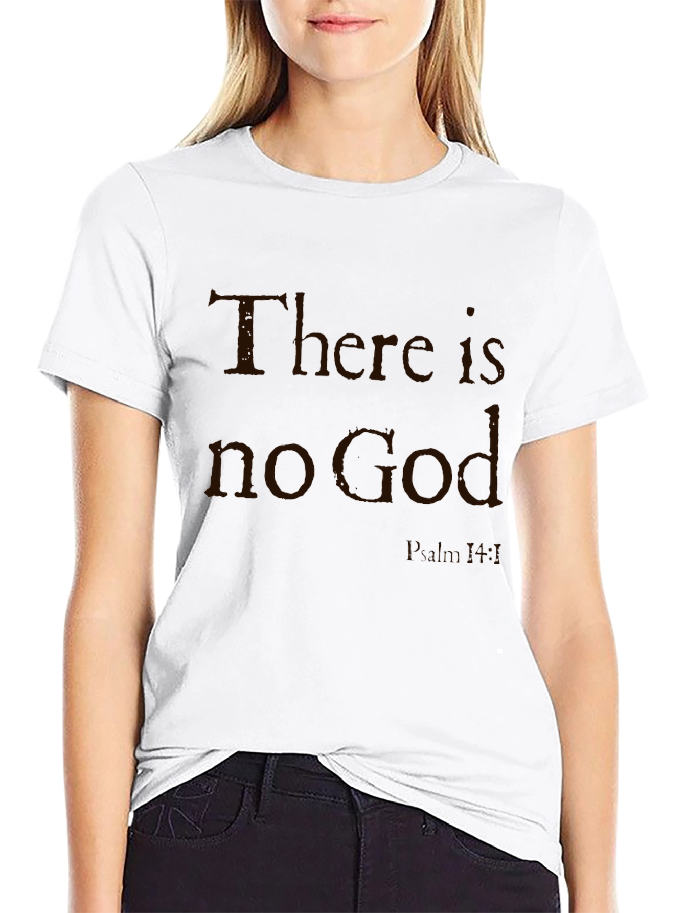 Atheist Statement T-Shirt - No God
